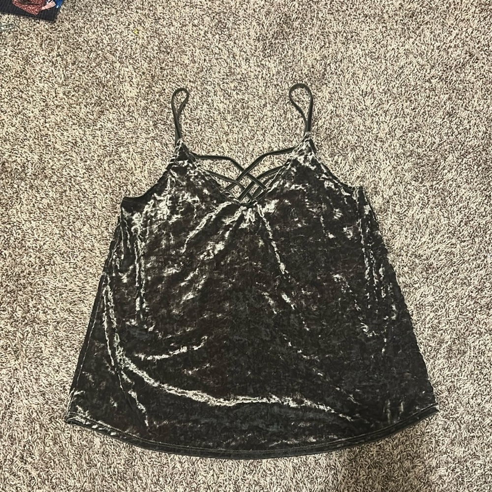 American Eagle, size medium, velvet tank top